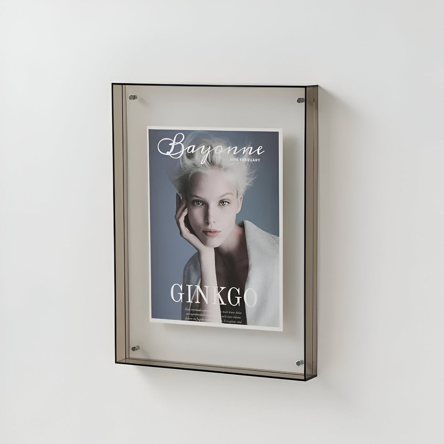 AcryGlow Transparent Acrylic Picture Frame — Minimalist Design 9