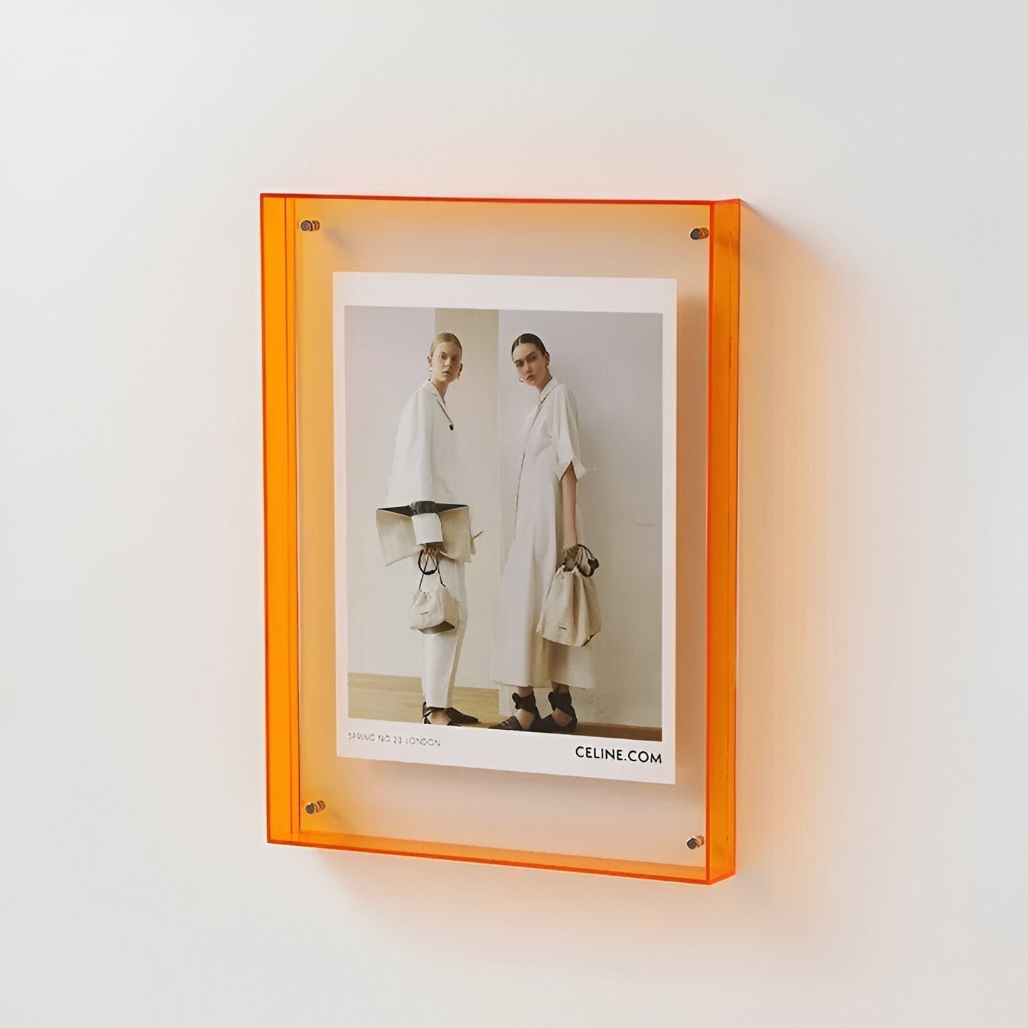 AcryGlow Transparent Acrylic Picture Frame — Minimalist Design 4