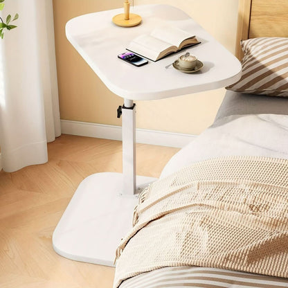 Adjustable Height Coffee Table — Wood & Metal Side Table 10