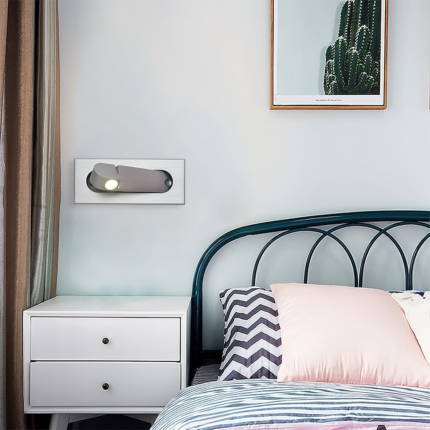 Adjustable LED Bedside Reading Lamp — 6 Finishes, 3 Light Tones 6