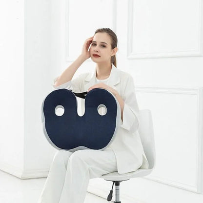 Memory Foam Seat Cushion — Coccyx & Sit Bone Pain Relief 9