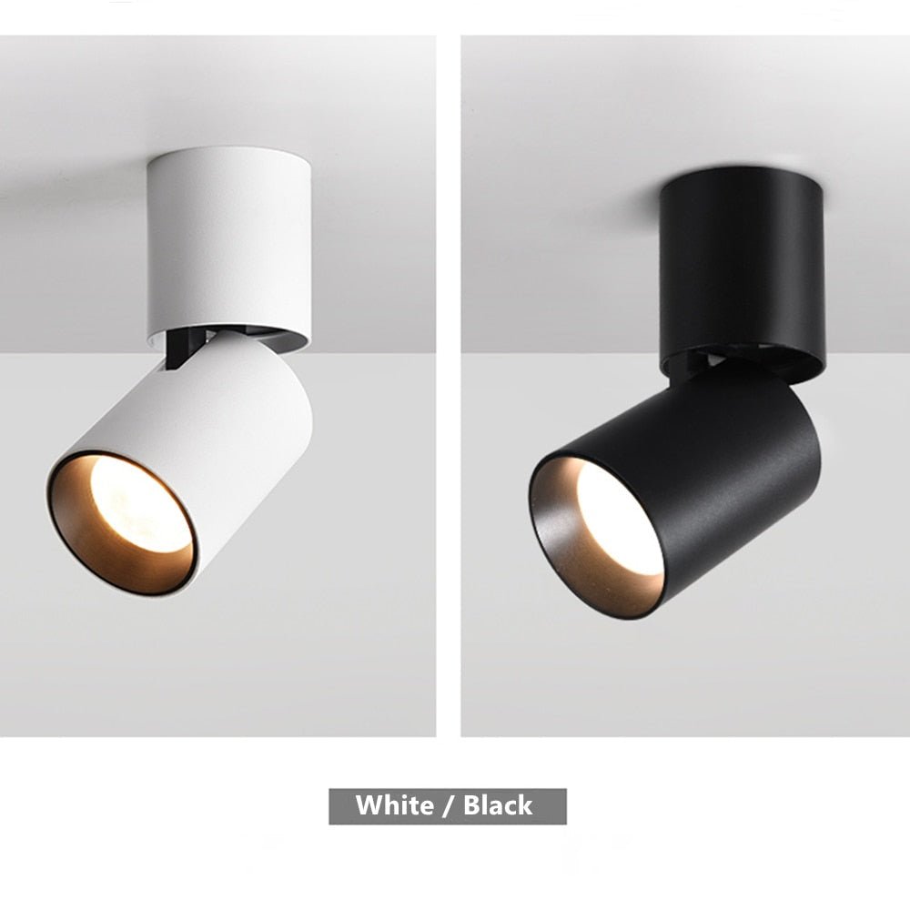 Adjustable Round LED Downlight — Surface Mounted 7W/12W 3