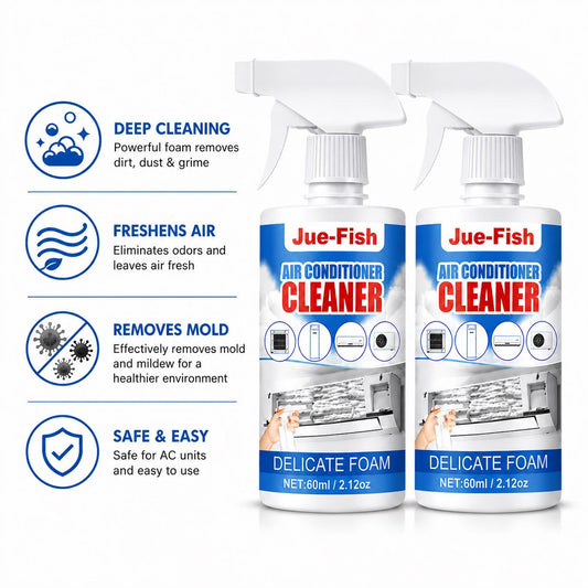 Air Conditioner Foam Cleaner Spray — 2-Bottle Value Pack 1
