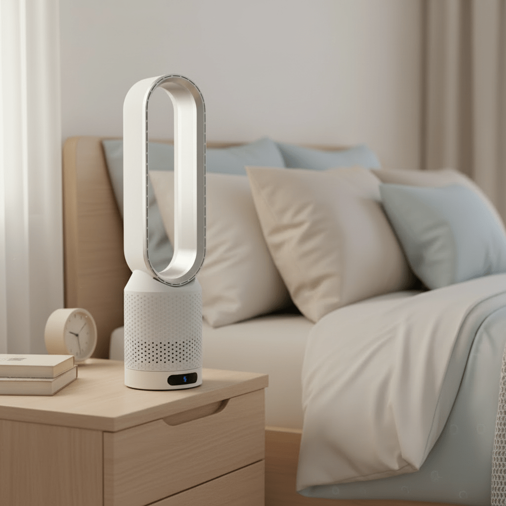 AirClear 3-in-1 Bladeless Air Cooler — Silent Indoor Fan 1