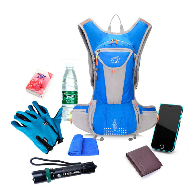 Waterproof Hydration Backpack with 2L Water Bladder 11