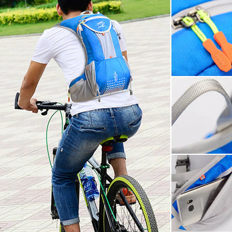 Waterproof Hydration Backpack with 2L Water Bladder 2