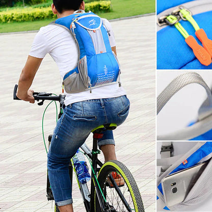 Waterproof Hydration Backpack with 2L Water Bladder 2