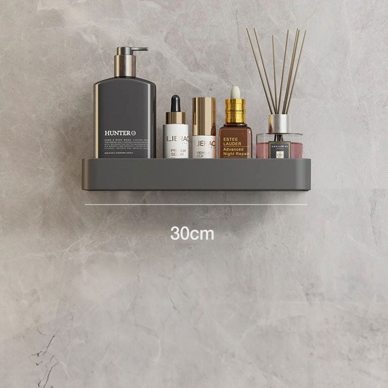 AquaShelf Bathroom Wall Shelf — Organizer with Towel Holder 1