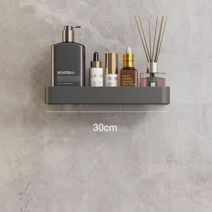 AquaShelf Bathroom Wall Shelf — Organizer with Towel Holder 1