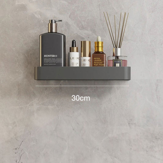 AquaShelf Bathroom Wall Shelf — Organizer with Towel Holder 1