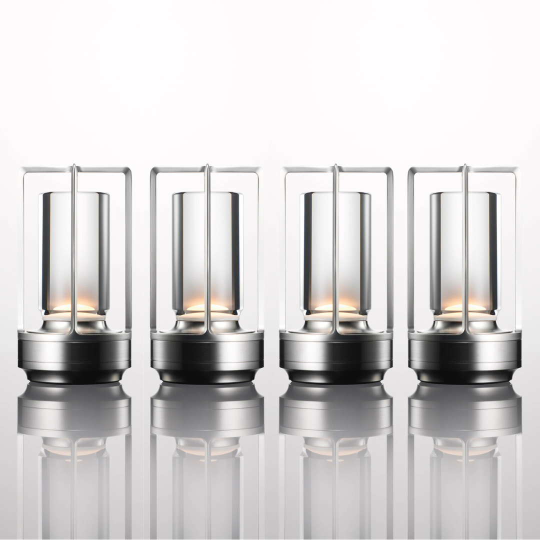 Nordic Rechargeable Table Lamp — Touch Dimmer & 36Hr Battery 12