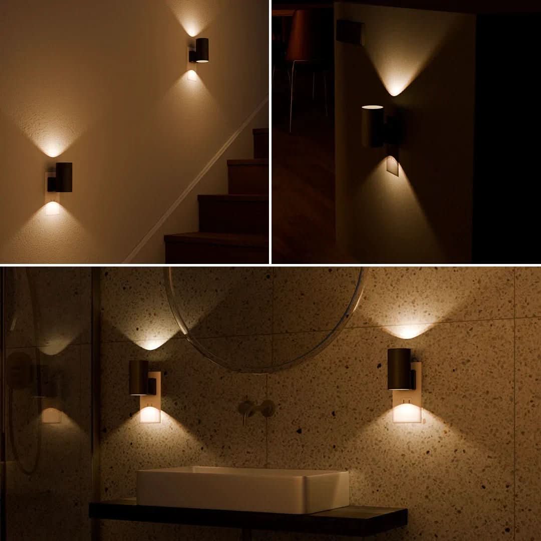 Aurora LED Night Lamp — Dimmable Smart Sensor Plug-In Light 2