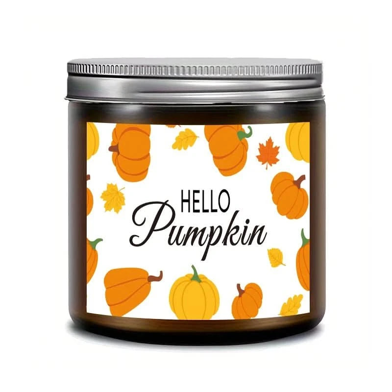 AutumnGlow Soy Wax Scented Candle – Autumn Aromas 200g 4