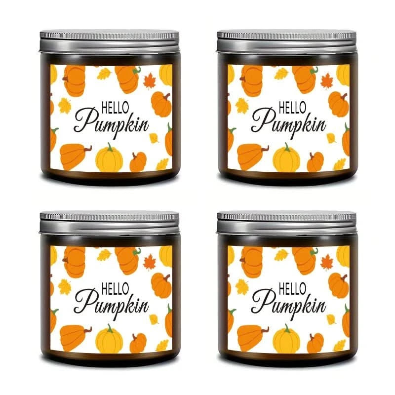 AutumnGlow Soy Wax Scented Candle – Autumn Aromas 200g 5