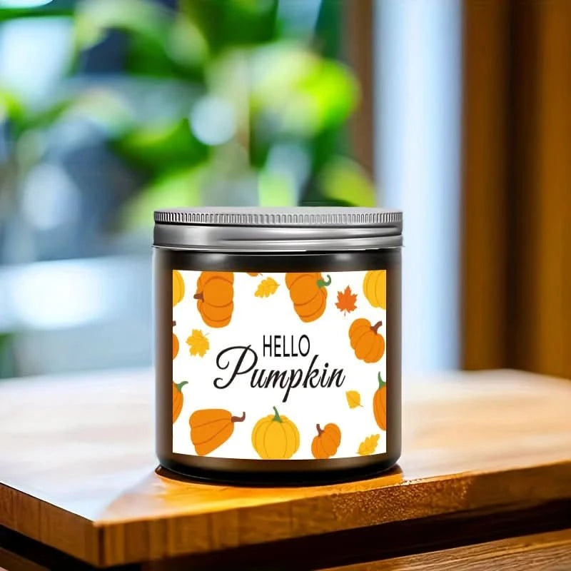 AutumnGlow Soy Wax Scented Candle – Autumn Aromas 200g 1