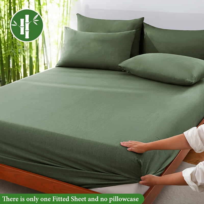 Bamboo Fiber Fitted Sheet — Cooling Breathable Luxury Bedding 8