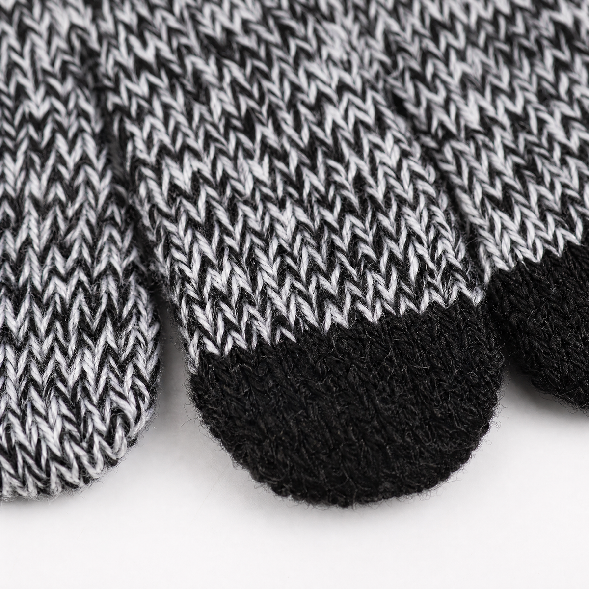 Men's Knit Winter Gloves with Touchscreen Fingertips 5