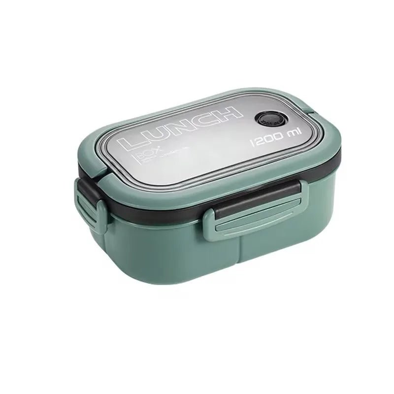 BENTOMATE Two-Tier Bento Lunch Box with Fork & Spoon 10