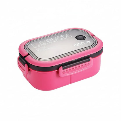 BENTOMATE Two-Tier Bento Lunch Box with Fork & Spoon 8
