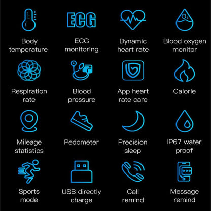 BIOWATCH Smartwatch — ECG, Blood Pressure & Sleep Tracker 10
