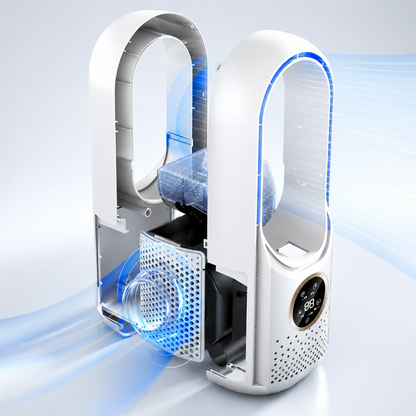 Bladeless Air Cooler — Compact Wireless & Silent Cooling 4