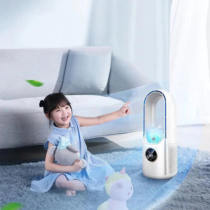 Bladeless Air Cooler — Compact Wireless & Silent Cooling 5