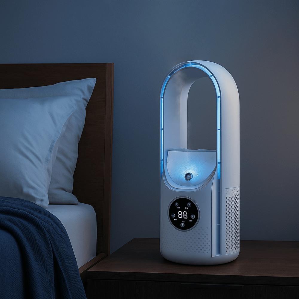 Bladeless Air Cooler — Compact Wireless & Silent Cooling 6