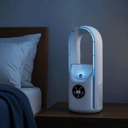 Bladeless Air Cooler — Compact Wireless & Silent Cooling 6