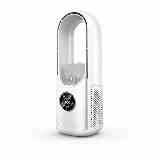 Bladeless Air Cooler — Compact Wireless & Silent Cooling 1