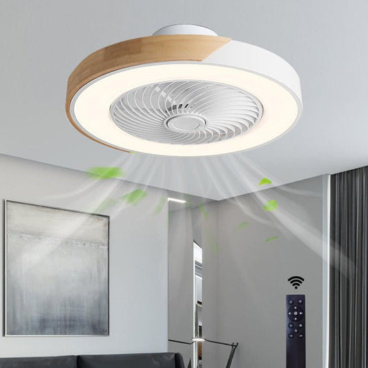 Bladeless Ceiling Fan Light with Remote & Integrated LED 1