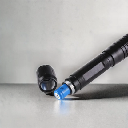 Blue High-Power Tactical Laser Torch — Military Grade Flashlight 4