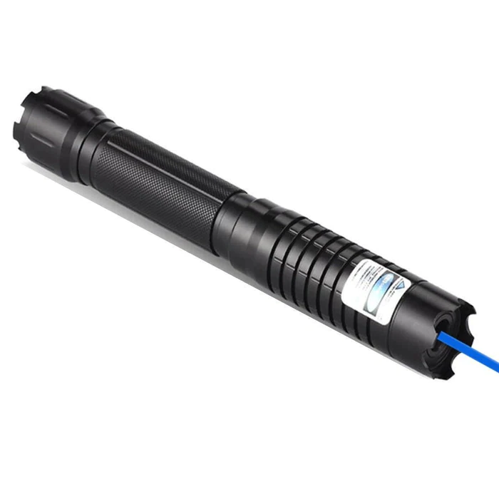 Blue High-Power Tactical Laser Torch — Military Grade Flashlight 7
