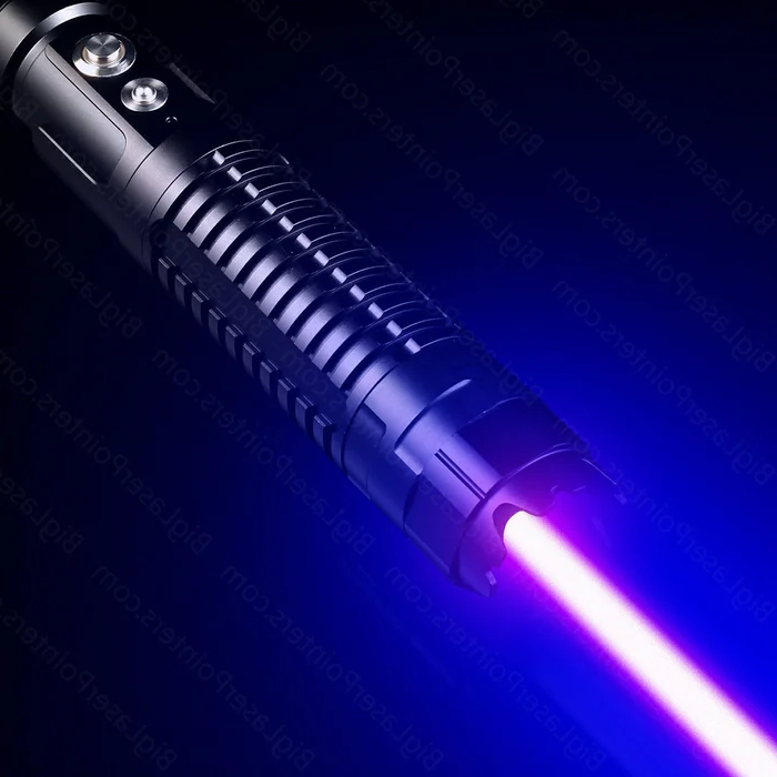 Blue High-Power Tactical Laser Torch — Military Grade Flashlight 1
