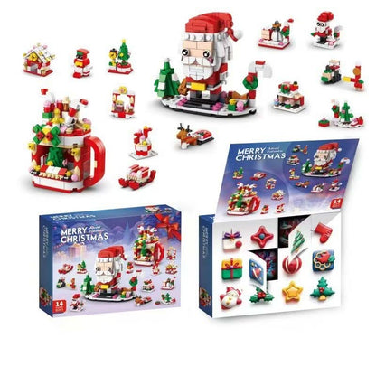 BuildBlocks Advent Calendar — 12 Christmas Tree Building Blocks 12