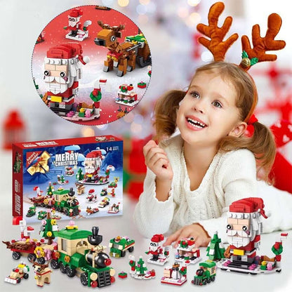 BuildBlocks Advent Calendar — 12 Christmas Tree Building Blocks 2