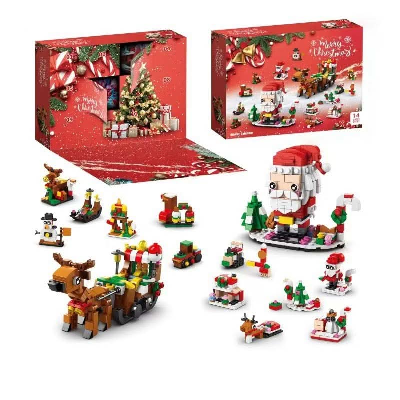 BuildBlocks Advent Calendar — 12 Christmas Tree Building Blocks 8