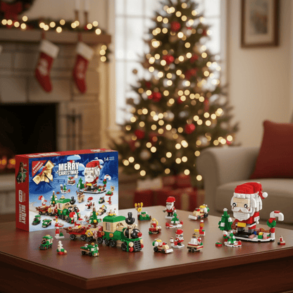 BuildBlocks Advent Calendar — 12 Christmas Tree Building Blocks 1