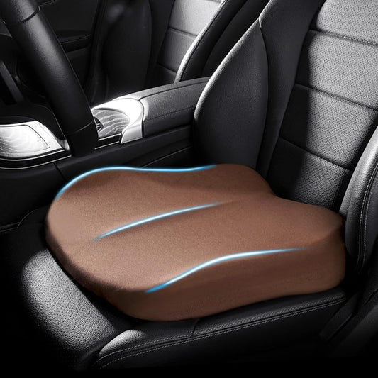 Car Seat Booster Cushion — 7.6 cm Lift & Memory Foam Support 1
