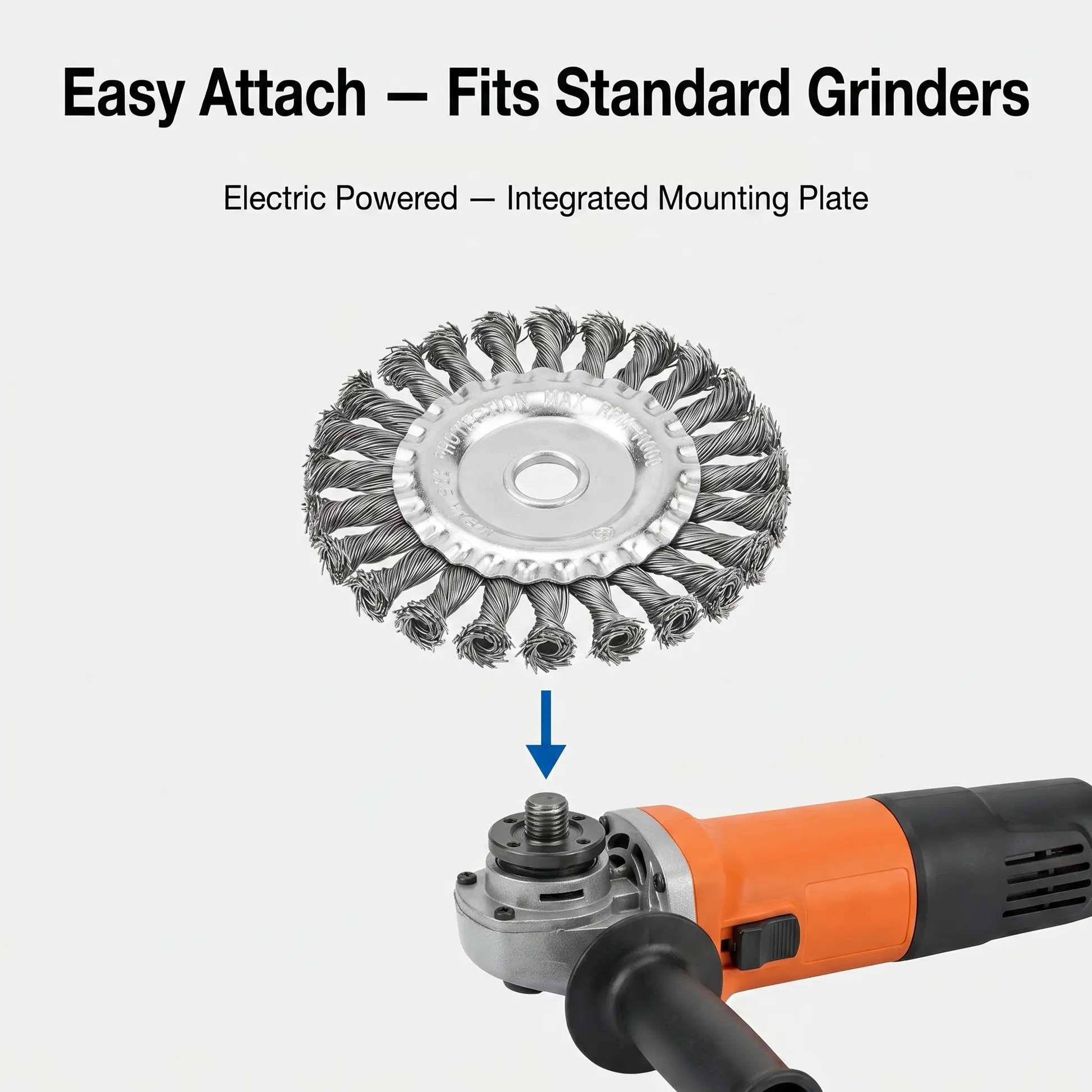 Carbon Steel Trimmer Head — Heavy-Duty Weed & Brush Cutter 5