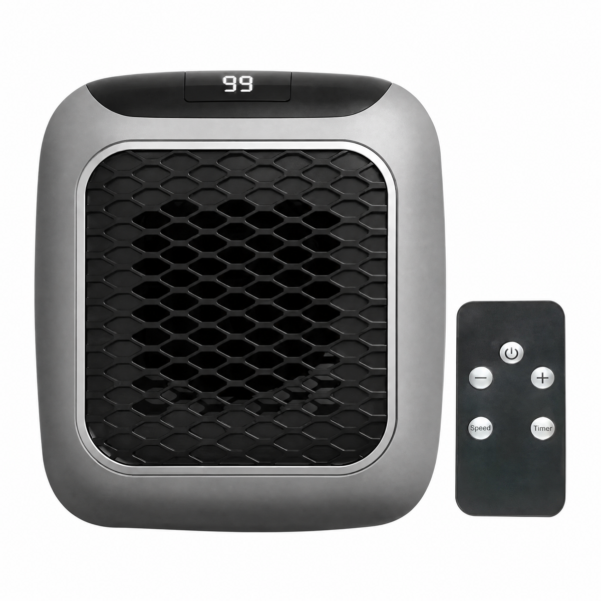 Wall-Mounted Mini Electric Space Heater with Remote Control 6