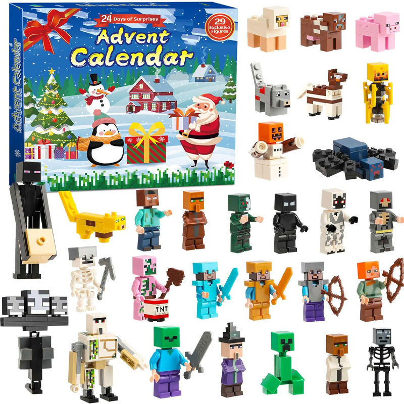Christmas Advent Calendar 2026 — 29 Building Block Figures 10