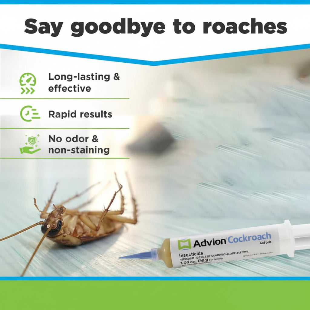 Cockroach Bait Gel Syringe — Indoxacarb Indoor Pest Control 6