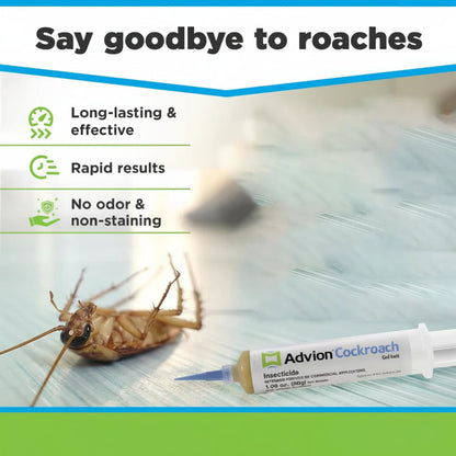Cockroach Bait Gel Syringe — Indoxacarb Indoor Pest Control 6