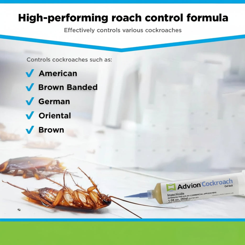 Cockroach Bait Gel Syringe — Indoxacarb Indoor Pest Control 7