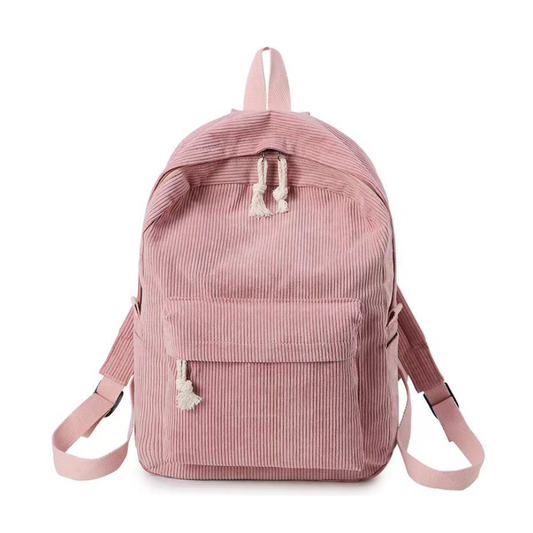 Corduroy Backpack — Laptop-Friendly School & Everyday Bag 1