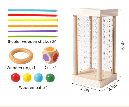 Montessori Toys — CountiStix Wooden Counting Sticks for Kids 10