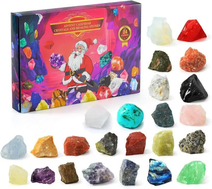 Crystal Advent Calendar 2025 — 24 Natural Gemstones 1