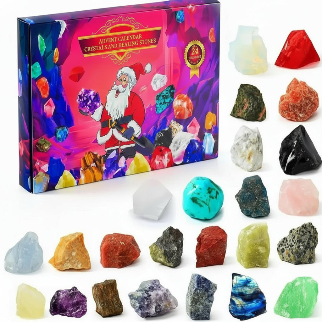Crystal Advent Calendar 2025 — 24 Real Natural Gemstones 2