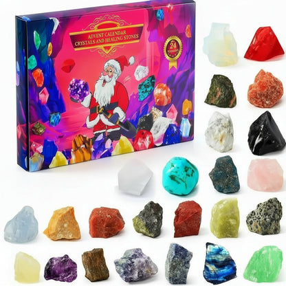 Crystal Advent Calendar 2025 — 24 Real Natural Gemstones 2