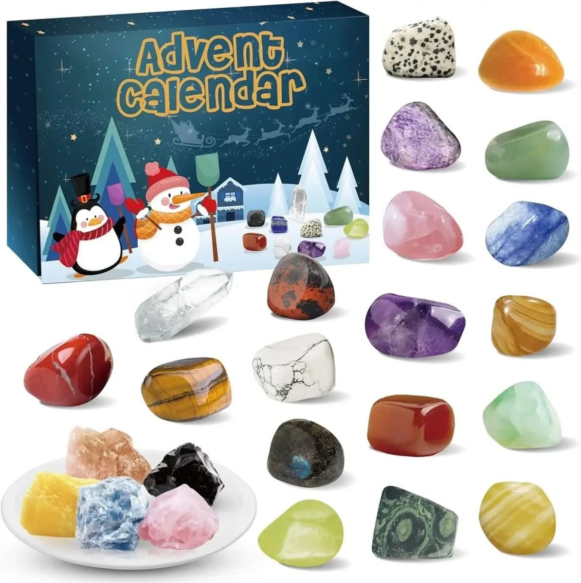 Crystal Advent Calendar 2025 — 24 Real Natural Gemstones 4